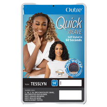 Load image into Gallery viewer, Outre Synthetic Half Wig Quick Weave- Tesslyn
