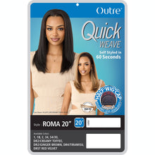 Load image into Gallery viewer, Outre Synthetic Half Wig Quick Weave - Roma 20
