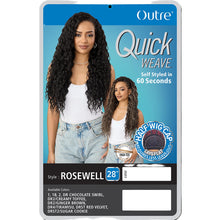 Load image into Gallery viewer, Outre Synthetic Half Wig Quick Weave - Rosewell
