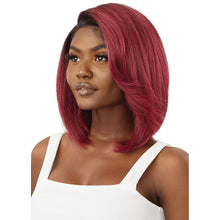 Load image into Gallery viewer, Outre Synthetic Sleek Lay Part Hd Transparent Lace Front Wig - Rudy
