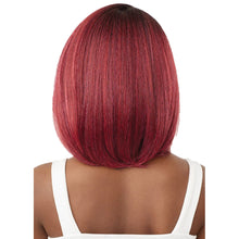Load image into Gallery viewer, Outre Synthetic Sleek Lay Part Hd Transparent Lace Front Wig - Rudy
