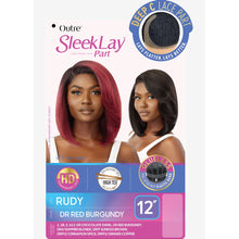 Load image into Gallery viewer, Outre Synthetic Sleek Lay Part Hd Transparent Lace Front Wig - Rudy
