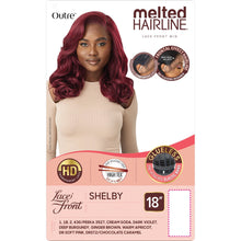 Load image into Gallery viewer, Outre Melted Hairline Synthetic Hd Lace Front Wig - Shelby

