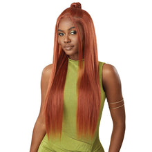 Load image into Gallery viewer, Outre 6x5 Pre-cut Lace Closure Wig - Human Hair Blend - Sleek Yaki 30
