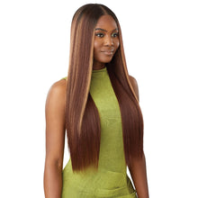 Load image into Gallery viewer, Outre 6x5 Pre-cut Lace Closure Wig - Human Hair Blend - Sleek Yaki 30
