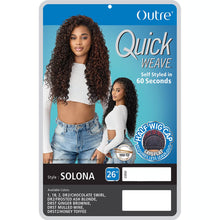 Load image into Gallery viewer, Outre Synthetic Half Wig Quick Weave - Solona
