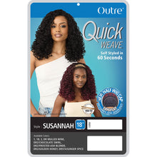 Load image into Gallery viewer, Outre Synthetic Half Wig Quick Weave - Susannah
