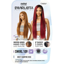 Load image into Gallery viewer, Outre Synthetic Melted Hairline Hd Lace Front Wig - Swirl109
