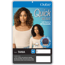 Load image into Gallery viewer, Outre Synthetic Half Wig Quick Weave - Tania
