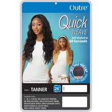 Load image into Gallery viewer, Outre Synthetic Half Wig Quick Weave - Tanner
