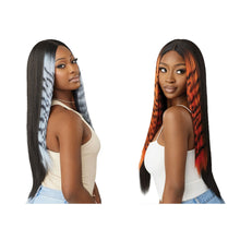 Load image into Gallery viewer, Outre Synthetic Color Bomb Hd Lace Front Wig - Tygra
