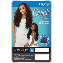 Load image into Gallery viewer, Outre Synthetic Half Wig Quick Weave - Winslet
