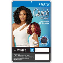 Load image into Gallery viewer, Outre Synthetic Half Wig Quick Weave - Winnie
