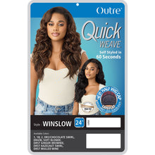 Load image into Gallery viewer, Outre Synthetic Half Wig Quick Weave - Winslow
