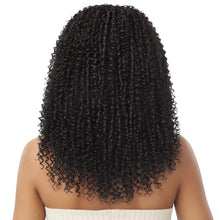 Load image into Gallery viewer, Outre Big Beautiful Human Hair Blend U Part Cap Leave Out Wig - Passion Coils 20
