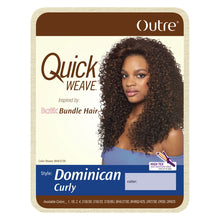Load image into Gallery viewer, Outre Synthetic Hair Half Wig Quick Weave Batik Dominican Curly
