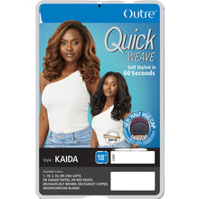 Load image into Gallery viewer, Outre Synthetic Half Wig Quick Weave- Kaida
