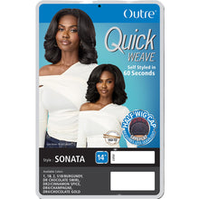 Load image into Gallery viewer, Outre Synthetic Half Wig Quick Weave- Sonata
