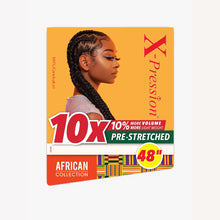 Load image into Gallery viewer, Sensationnel X-pression Synthetic Braid - 10x Pre-stretched 48 Inch

