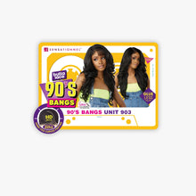 Load image into Gallery viewer, Sensationnel Butta Lace 90's Bangs Glueless Hd Lace Front Wig - 90's Bangs Unit 903
