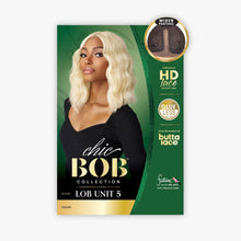Load image into Gallery viewer, Sensationnel Synthetic Hair Butta Hd Lace Undetectable Chic Bob Lace Wig - Lob Unit 5
