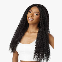 Load image into Gallery viewer, Sensationnel Human Hair Blend Butta Hd Lace Front Wig - W&amp;w Water Wave 26&quot;
