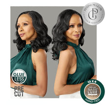 Load image into Gallery viewer, Sensationnel Platinum Glow Human Hair Blend 13x6 Glueless Lace Wig - Nadine
