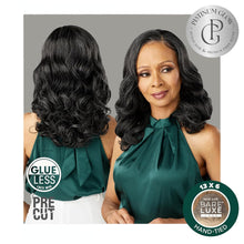Load image into Gallery viewer, Sensationnel Platinum Glow Human Hair Blend 13x6 Glueless Lace Wig - Nadine
