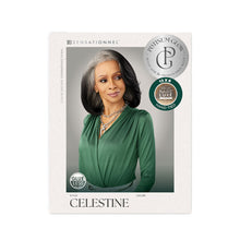 Load image into Gallery viewer, Sensationnel Platinum Glow Human Hair Blend 13x6 Glueless Lace Wig - Celestine
