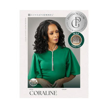 Load image into Gallery viewer, Sensationnel Platinum Glow Human Hair Blend 13x6 Glueless Lace Wig - Coraline
