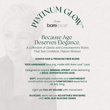 Load image into Gallery viewer, Sensationnel Platinum Glow Human Hair Blend 13x6 Glueless Lace Wig - Coraline
