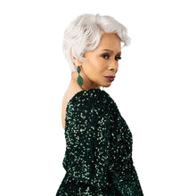 Load image into Gallery viewer, Sensationnel Platinum Glow Human Hair Blend 13x6 Glueless Lace Wig - Celestine
