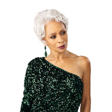 Load image into Gallery viewer, Sensationnel Platinum Glow Human Hair Blend 13x6 Glueless Lace Wig - Celestine
