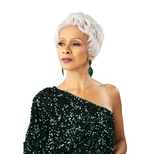 Load image into Gallery viewer, Sensationnel Platinum Glow Human Hair Blend 13x6 Glueless Lace Wig - Celestine
