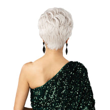 Load image into Gallery viewer, Sensationnel Platinum Glow Human Hair Blend 13x6 Glueless Lace Wig - Celestine
