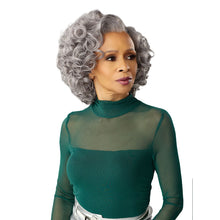 Load image into Gallery viewer, Sensationnel Platinum Glow Human Hair Blend 13x6 Glueless Lace Wig - Evine
