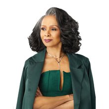 Load image into Gallery viewer, Sensationnel Platinum Glow Human Hair Blend 13x6 Glueless Lace Wig - Celestine
