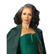 Load image into Gallery viewer, Sensationnel Platinum Glow Human Hair Blend 13x6 Glueless Lace Wig - Celestine
