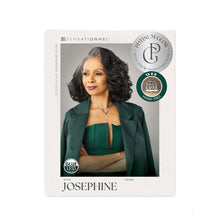 Load image into Gallery viewer, Sensationnel Platinum Glow Human Hair Blend 13x6 Glueless Lace Wig - Josephine
