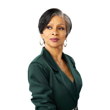 Load image into Gallery viewer, Sensationnel Platinum Glow Human Hair Blend 13x6 Glueless Lace Wig - Marceline
