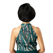 Load image into Gallery viewer, Sensationnel Platinum Glow Human Hair Blend Glueless Bare Lace Wig - Maxine
