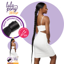 Load image into Gallery viewer, Sensationnel Synthetic Hair Ponytail Lulu Pony Wrap - Wrap 10
