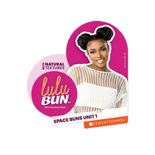 Load image into Gallery viewer, Sensationnel Syntetic Hair Wig Piece Lulu Bun Updo - Space Buns Unit 1
