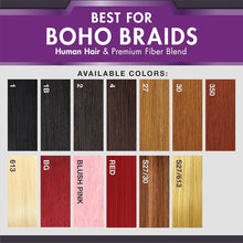 Load image into Gallery viewer, Sensationnel Premium Too Human Hair &amp; Fiber Blend - 2x Deep Bulk 22
