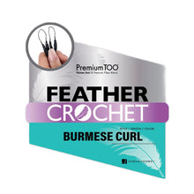 Load image into Gallery viewer, Sensationnel Premium Too Human Hair Blend Feather Crochet- Burmese Curl 14
