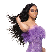 Load image into Gallery viewer, Sensationnel Premium Too Human Hair Blend Feather Crochet- Burmese Curl 22
