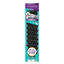 Load image into Gallery viewer, Sensationnel Premium Too Human Hair &amp; Fiber Blend Feather Crochet- Deep 18
