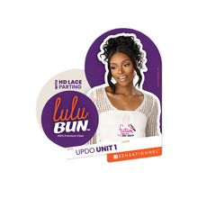 Load image into Gallery viewer, Sensationnel Synthetic Hair Wig Piece Hd Lace Parting Lulu Bun - Updo Unit 1
