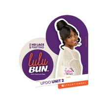 Load image into Gallery viewer, Sensationnel Synthetic Hair Wig Piece Hd Lace Parting Lulu Bun - Updo Unit 2
