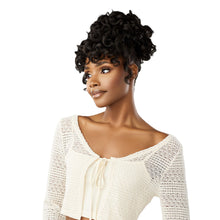 Load image into Gallery viewer, Sensationnel Synthetic Hair Wig Piece Hd Lace Parting Lulu Bun - Updo Unit 7
